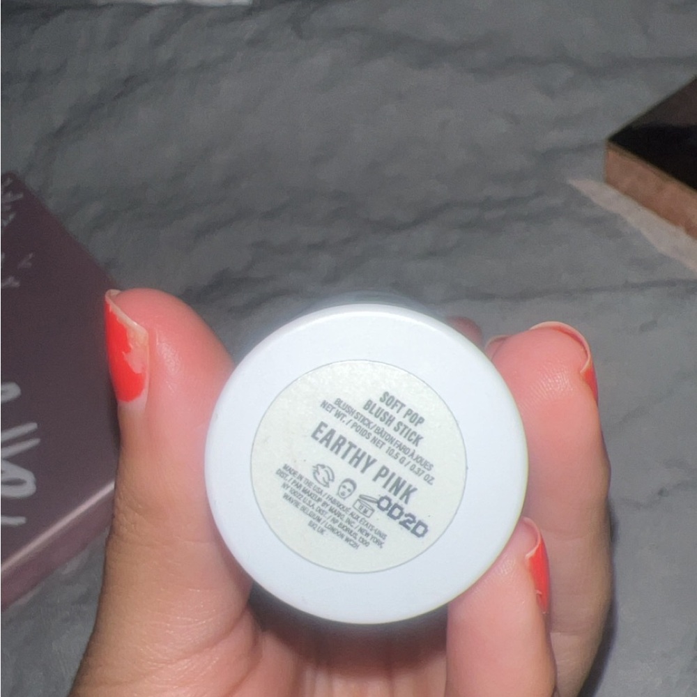 makeup by mario cream blush stick in the shade earthy pink